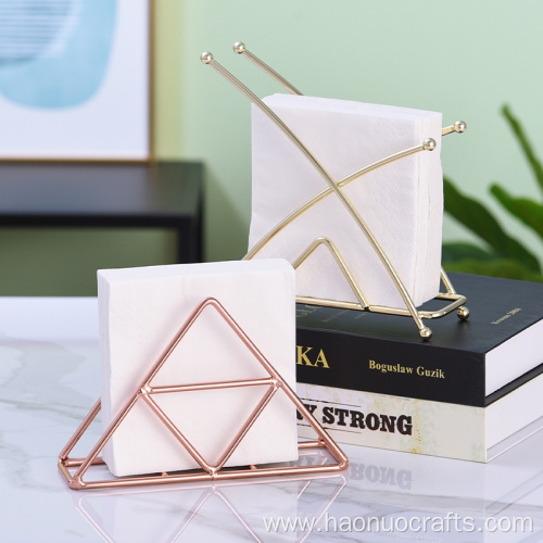 Modern simple triangular paper towel holder